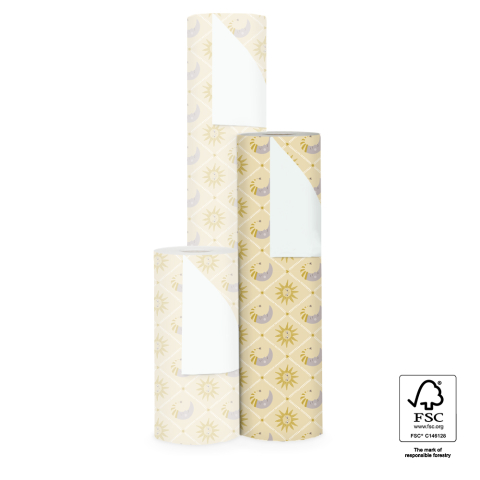P15.357.050 Inpakpapier - Baby Patchwork - Cloud