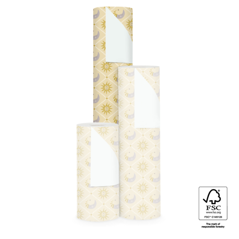 P15.357.070 Inpakpapier - Baby Patchwork - Cloud