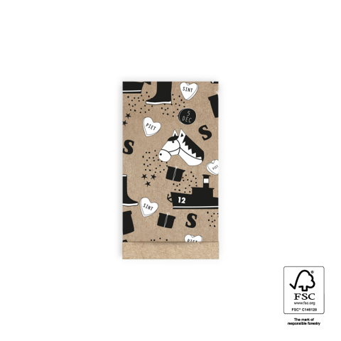 P33.318.007 Sint Cadeauzakjes - Illustratie Craft - 7 x 13 cm