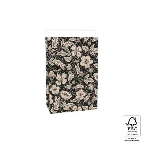 P44.089.017 Blokbodemzakken - Poppy Neutral - 17 x 10 x 25 cm