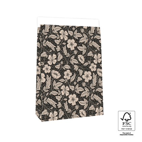 P44.089.027 Blokbodemzakken - Poppy Neutral - 27 x 15 x 34 cm