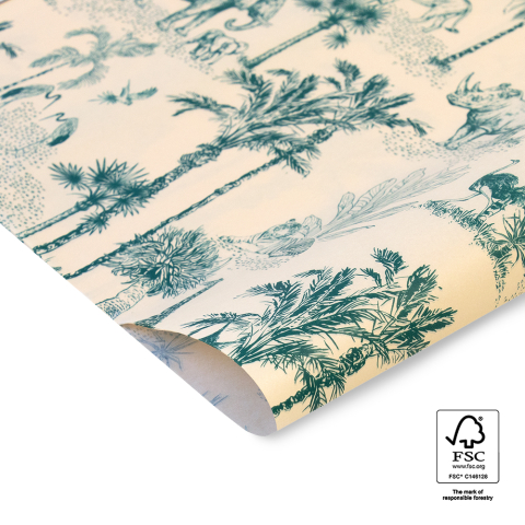 P45.238.070 Vloeipapier - Vintage Jungle