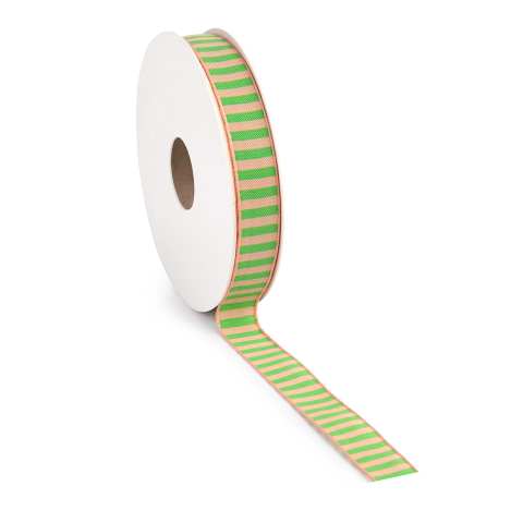 P61.348.015 Lint - Stripe Green/Peach