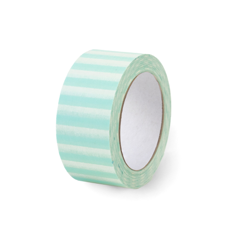 P63.064.050 Paper Tape - Stripe - Pistache