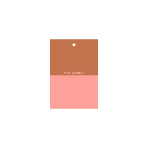 P72.123.020 Cadeaulabel - Split - Veel Sterkte