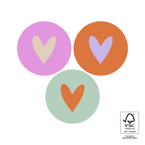P74.427.250 Stickers Multi - Heart Cool