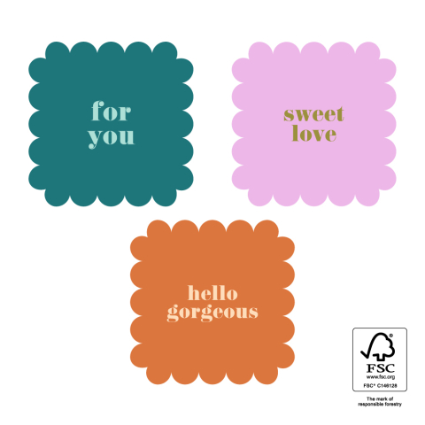 P74.437.250 Stickers Multi - Cookie Bright