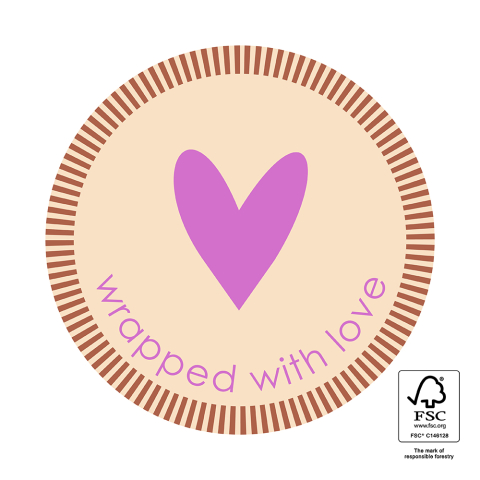 P74.448.250 Stickers - Wrapped with love (EN)