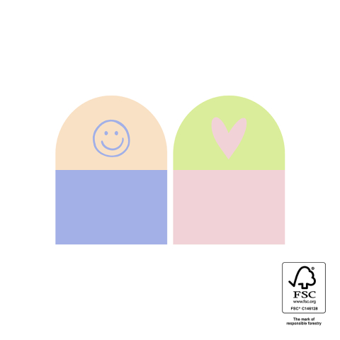P74.450.250 Stickers Duo - Heart/Smiley