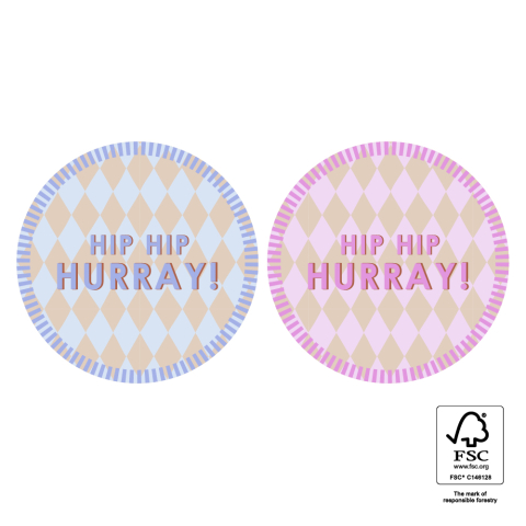 P74.454.250 Stickers Duo - Hurray (EN)
