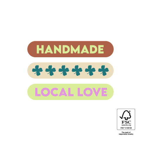 P74.467.250 Stickers Multi - Handmade / Local Love
