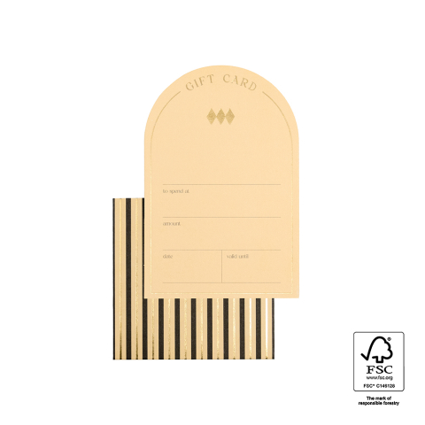 P77.028.015 Gift Cards - Stripe Gold - EN