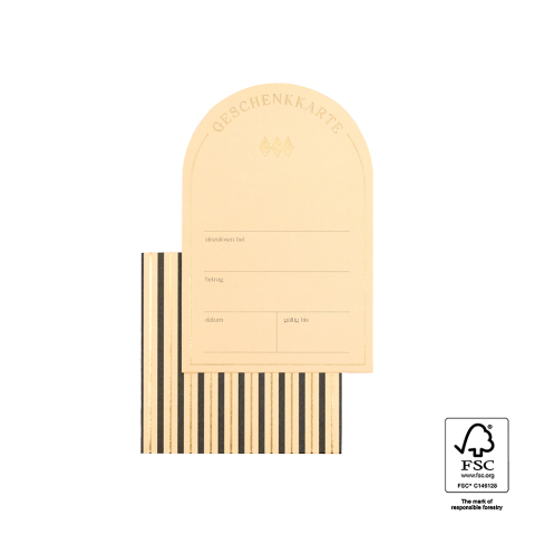 P77.029.015 Gift Cards - Stripe Gold - DE