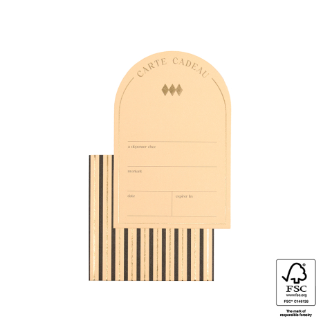 P77.030.015 Gift Cards - Stripe Gold - FR