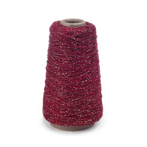 Twist Cord - Bordeaux Red / Gold