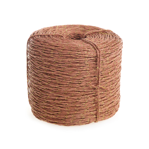 Paper - Twist Cord - Peach/Gold