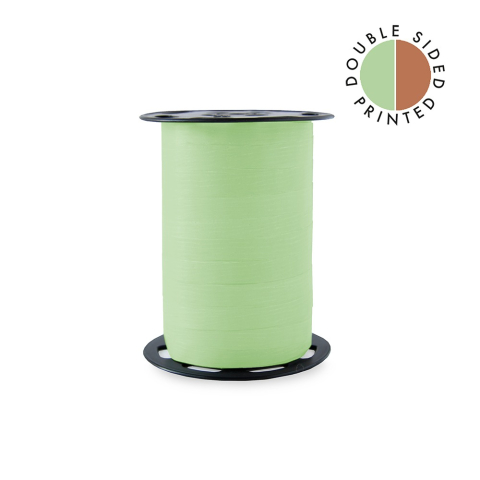 Ribbon - Paporlene - Uni - Pistache - Chocolate