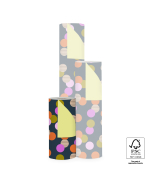 P15.280.030 Inpakpapier - Big Confetti - Yellow