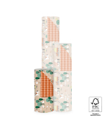 P15.289.030 Inpakpapier - Farm Beige - Harlequin Cognac