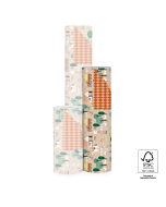 P15.289.050 Inpakpapier - Farm Beige - Harlequin Cognac