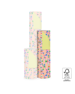P15.303.050 Inpakpapier - Party Guirlande Bright - Yellow