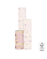 P15.334.030 Inpakpapier - Bow Parade Peach - Pink