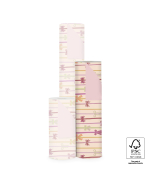 P15.334.050 Inpakpapier - Bow Parade Peach - Pink