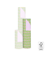 P15.359.050 Inpakpapier - Floral Stripe - Pastel Pink