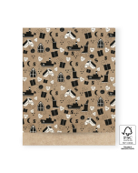 P33.318.027 Sint Cadeauzakjes - Illustratie Craft - 27 x 34 cm