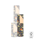 P35.319.050 X-mas Inpakpapier - Holy Night - Peach