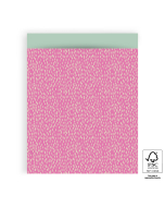 P43.266.027 Cadeauzakjes - Sparkles Pink - Pistache - 27 x 34 cm