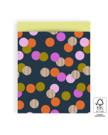 P43.280.027 Cadeauzakjes - Big Confetti - Yellow - 27 x 34 cm