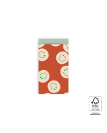 P43.287.007 Cadeauzakjes - Smile Peach - Pistache - 7 x 13 cm