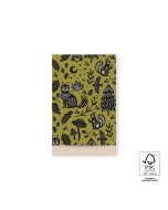 P43.314.012 Cadeauzakjes - Nature Animals Olive - Beige - 12 x 19 cm