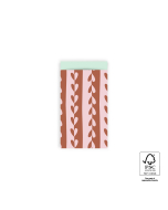 P43.354.007 Cadeauzakjes - Hearts Mini - Pastel Mint - 7 x 13 cm