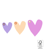 P72.117.075 Cadeaulabel Multi Sizes - Hearts Warm (S - M - L)