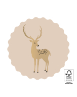 P74.435.250 Stickers - Reindeer Gold