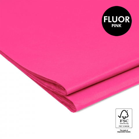 P45.189.070 Vloeipapier - Uni - Fluor Pink